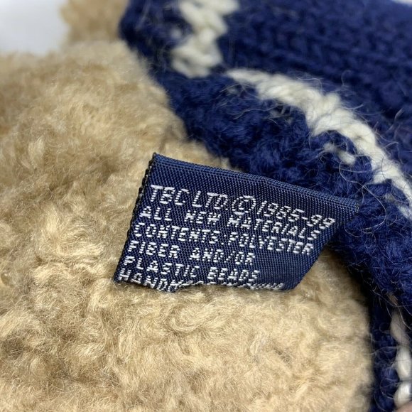 NWT Boyds Bears Breezy T Frostman 91522 Snowman Sweater 1999 Jointed Teddy 9 in - Picture 6 of 6